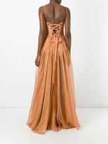 Thumbnail for your product : Maria Lucia Hohan bustier sheer gown