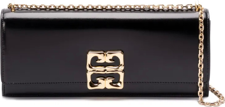 Givenchy 4G Liquid chain-detail clutch bag