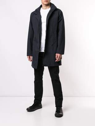 49 Winters zipped fitted trench coat