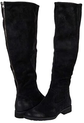 born bley suede buckle boot