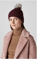 Thumbnail for your product : Whistles Knitted Pom Hat