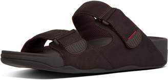 FitFlop GOGH TM Men's Leather Moc Slide Sandals