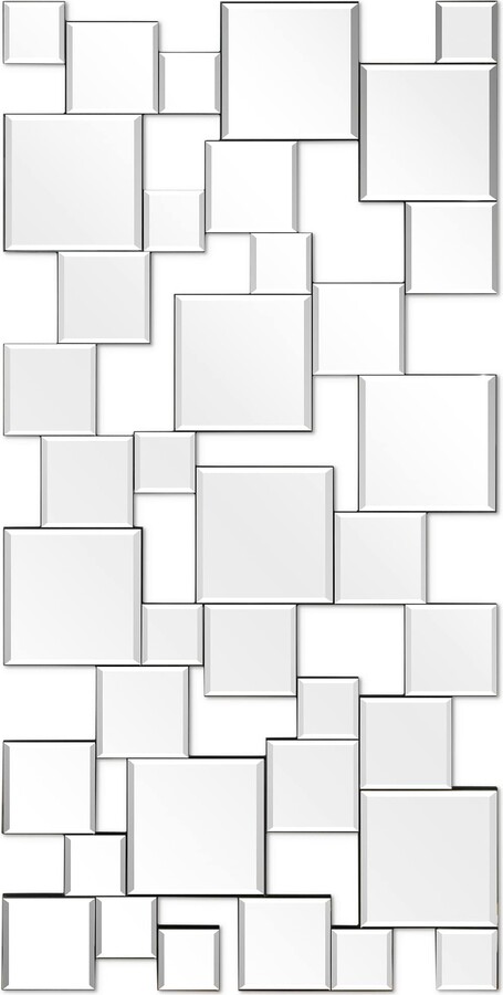 Empire Art Direct Elegant 48-Inch x 24-Inch Cluster Wall Mirror