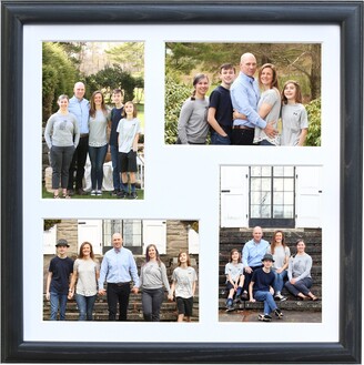 Collage Picture Frame With 8 Openings For 4x6 Photos- Wall Hanging Multiple  Photo Frame Display For Personalized Decor By Hastings Home (black) : Target