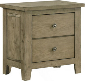 Red Barrel Studio 2-Drawer Nightstand With Smooth Gliding Drawers