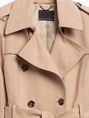 Banana Republic Timeless Trench Coat, Champagne Toast