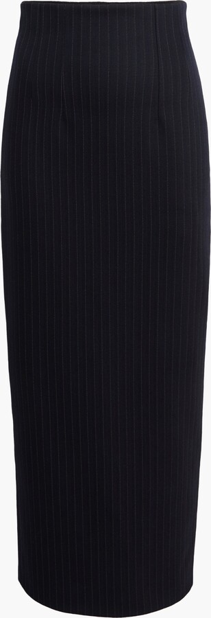 Loxley Skirt in Navy and White Stripe