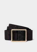 Thumbnail for your product : Paul Smith Women's Black Moire Belt