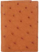 Thumbnail for your product : Barneys New York Men's Ostrich Card Case