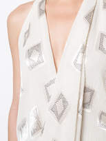 Thumbnail for your product : Urban Zen asymmetrical draped sleeveless top