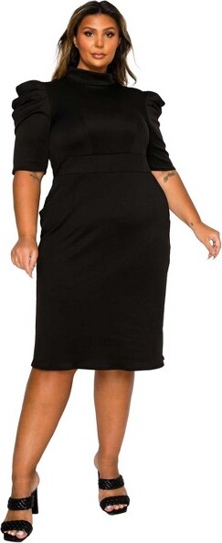 L I V D AstraSheathDressBlack1X