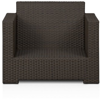 Crate & Barrel Ventura Umber Lounge Chair