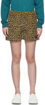Thumbnail for your product : Noah NYC Beige Corduroy Running Shorts