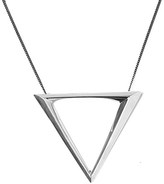 Thumbnail for your product : Hannah Martin London Shamans triangle simple pendant necklace - for Men