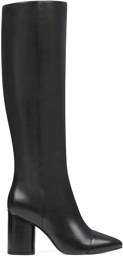 nine west cheyin cylinder heeled boots