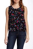 Thumbnail for your product : Patterson J. Kincaid Gabby Silk Floral Tank