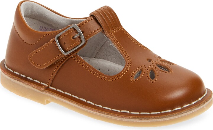 L'amour Kids' Sienna T-Strap Flat