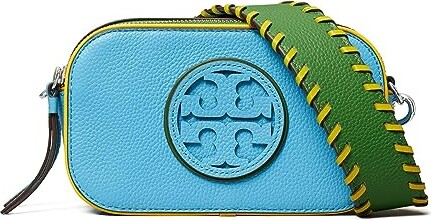 Tory Burch Perry Needlepoint Mini Bag in Blue