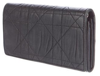 Christian Dior Cannage Leather Wallet