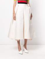 Thumbnail for your product : DELPOZO bow detail wide trousers