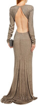 Thumbnail for your product : Stella McCartney Open-back Bead-embellished Silk Gown