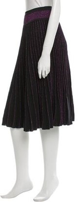 Ohne Titel Knit Knee-Length Skirt