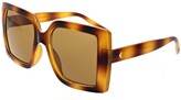 Thumbnail for your product : KENDALL + KYLIE Fiona Glam Oversized Square Sunglasses