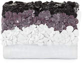 Thumbnail for your product : Nancy Gonzalez Carrie Small Floral Crocodile Clutch Bag