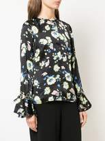 Thumbnail for your product : Derek Lam 10 Crosby Long Sleeve Blouse with Cuff Ties