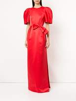 Thumbnail for your product : Dice Kayek bow detail puff sleeve dress