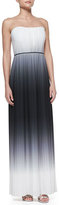 Thumbnail for your product : Milly Monica Ombre Strapless Maxi Dress