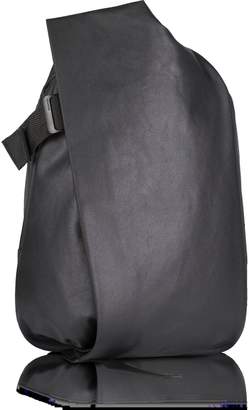 Côte&Ciel Isar Medium Black Coated Canvas Backpack