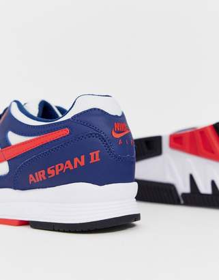 Nike Air Span II Sneakers In Blue
