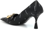 Thumbnail for your product : Balenciaga Fringe Knife BB leather pumps