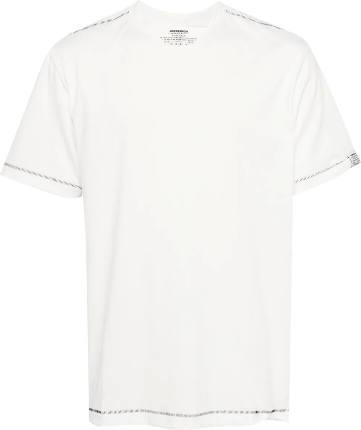 【 ADERERROR 】★A-peec logo t-shirt ADER error Yellow A-Peec T-Shirt | REVERSIBLE