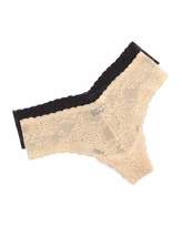 Thumbnail for your product : Cosabella Trenta Low-Rise Lace Thong