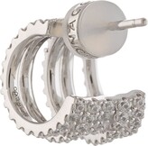 Thumbnail for your product : APM Monaco Croisette five-hoop earrings