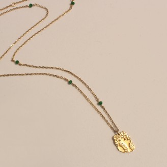 Egyptian Olive Branch Necklace
