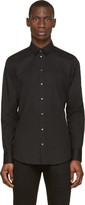 Thumbnail for your product : Dolce & Gabbana Black Classic Gold Fit Button-Up Shirt