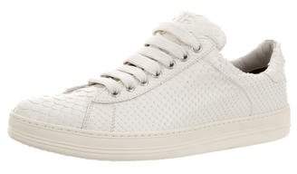 Tom Ford Python Low-Top Sneakers