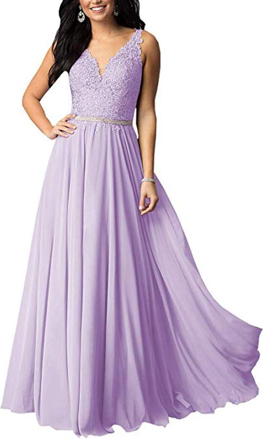 lilac evening dresses