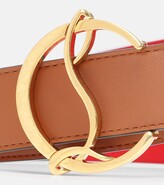 Thumbnail for your product : Christian Louboutin CL Logo reversible leather belt