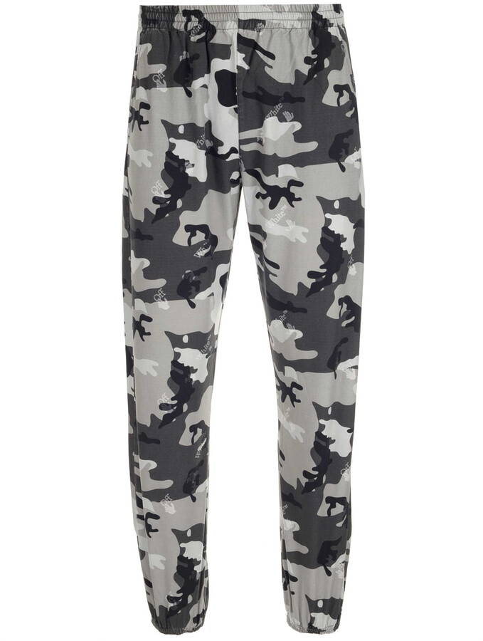 OffWhite Camouflage Print Track Pants ShopStyle