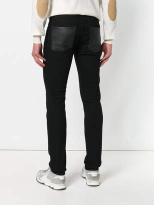 Alexander McQueen slim fit low rise jeans