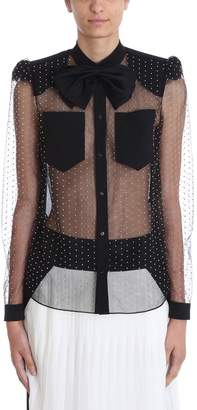 Givenchy Transparent Long-sleeved Shirt