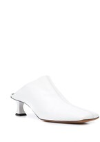 Thumbnail for your product : Proenza Schouler Square-Toe 45mm Mules