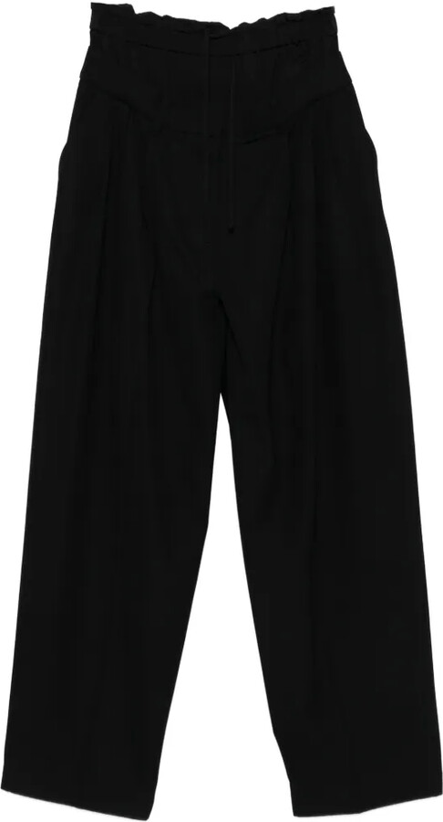 System Belt-Loop Drawstring Trousers