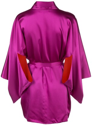 Fleur Du Mal Haori belted kimono