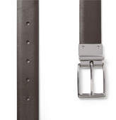 Thumbnail for your product : Polo Ralph Lauren 3cm Black and Dark-Brown Reversible Leather Belt