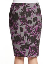 Thumbnail for your product : Lord & Taylor Petite Floral Pencil Skirt
